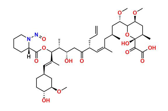 Tacrolimus 21-Carboxylic Acid Nitroso Impurity