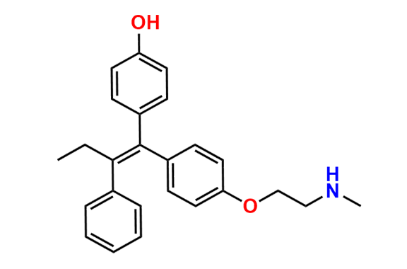 (Z)-4-Hydroxy-N-Desmethyl Tamoxifen