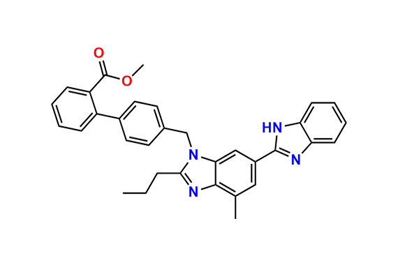 N-Demethyl telmisartan methyl ester