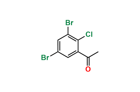 1-(3,5-dibromo-2-chlorophenyl) ethan-1-one
