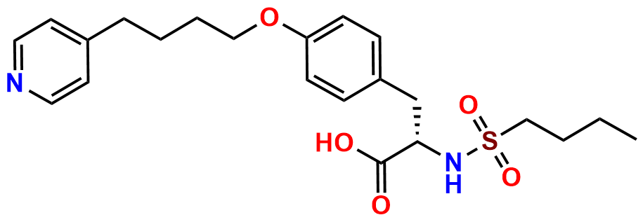 N-(n-Butanesulfonyl)-O-[4-(4-pyridinyl)-butyl]-(S)-tyrosine