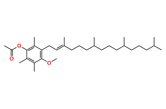 All-rac-alfa-Tocopheryl Acetate EP Impurity D (Mixture of Isomers)