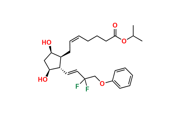 Tafluprost (1S,2S,3S,5R)-Isomer