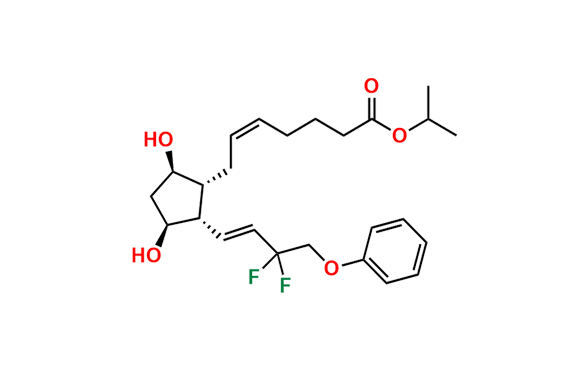 Tafluprost (1S,2R,3R,5S)-Isomer