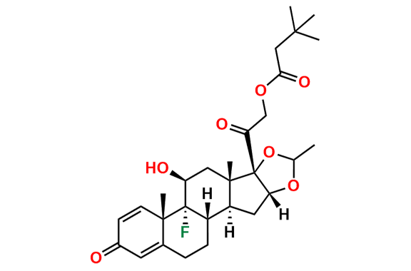 Triamcinolone Hexacetonide Impurity B (Mixture of Diastereomers)