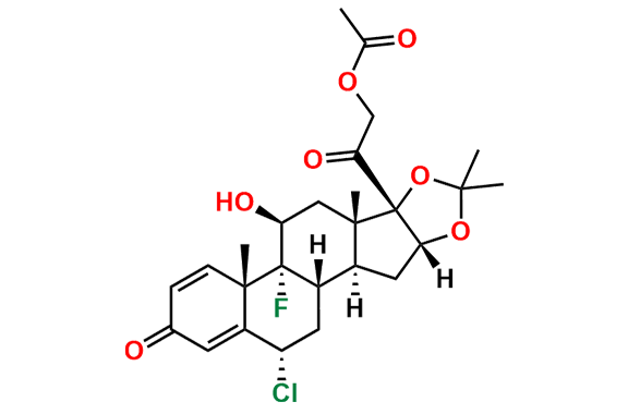 6-alpha-Chloro-Triamcinolone Acetonide Acetate