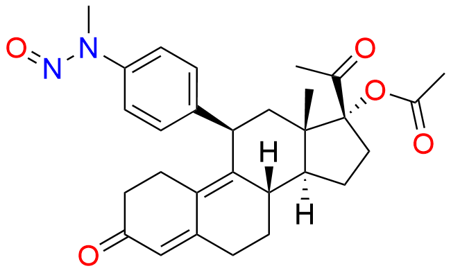 N-Nitroso Desmethyl ulipristal acetate