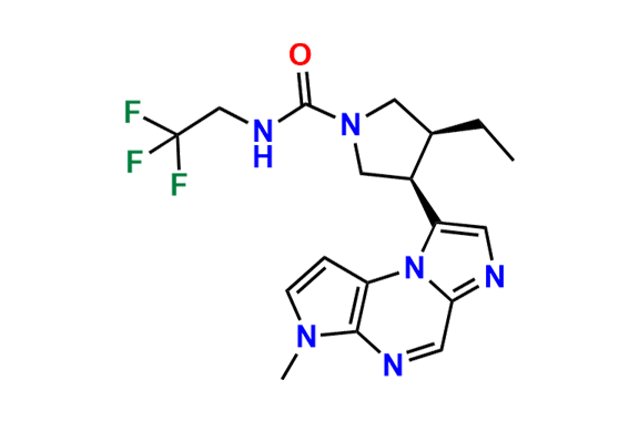 (3S,4R)-3-ethyl-4-(3-methyl-3H-imidazo[1,2-a ]pyrrolo [2,3-e] pyrazin-8-yl)-N-(2,2,2-trifluoro ethyl) pyrrolidine-1-carboxamide