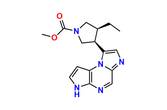 (3S,4R)-methyl-3-ethyl-4-(3H-imidazo[1,2-a]pyrrolo[2,3-e]pyrazin-8-yl)pyrrolidine-1-carboxylate
