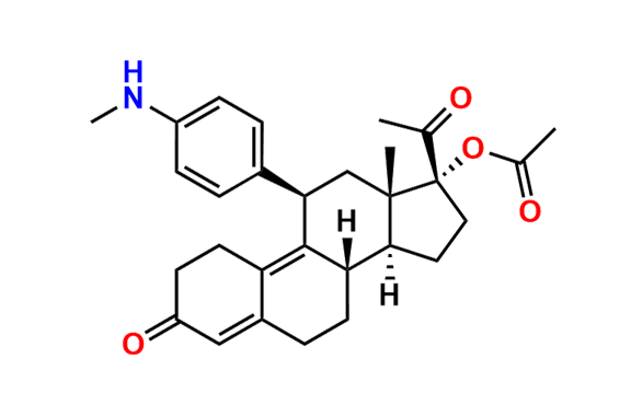 N-Desmethyl Ulipristal Acetate