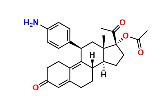 N,N-Didesmethyl Impurity Ulipristal Acetate