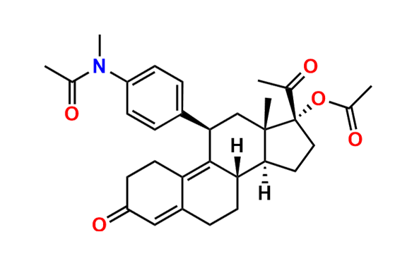 N-Desmethyl N-Acetyl Ulipristal Acetate