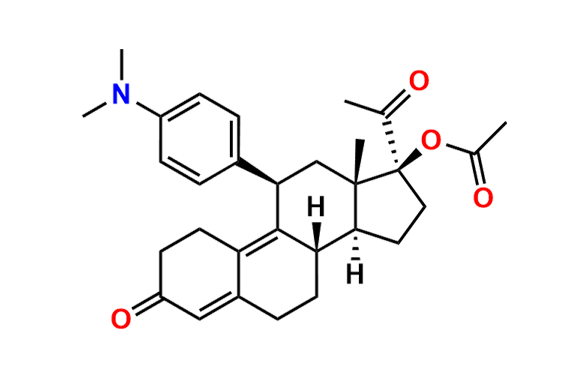 Ulipristal Acetate 17-Beta Isomer