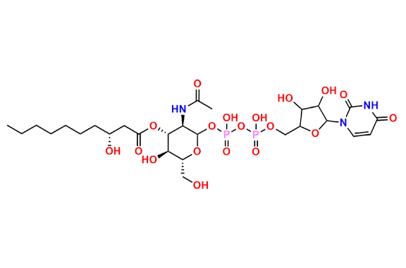 UDP-3-O-(R-3-Hydroxydecanoyl)-N-Acetylglucosamine