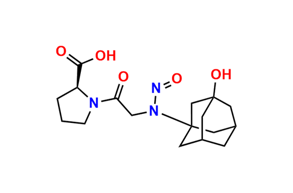 N-Nitroso Analogue Of Vildagliptin Carboxylic Acid