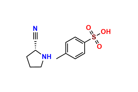 (S)-Vildagliptin Impurity 61 (Tosylate)