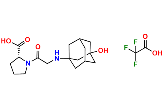 Vildagliptin Impurity 3 (Trifluoroacetate)