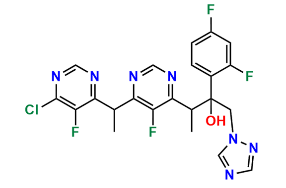 Voriconazole Impurity 18 (Mixture of Diastereomers)