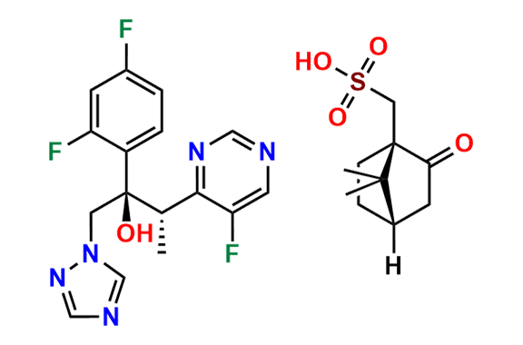 Voriconazole (1R)-Camphorsulfonic Acid Salt