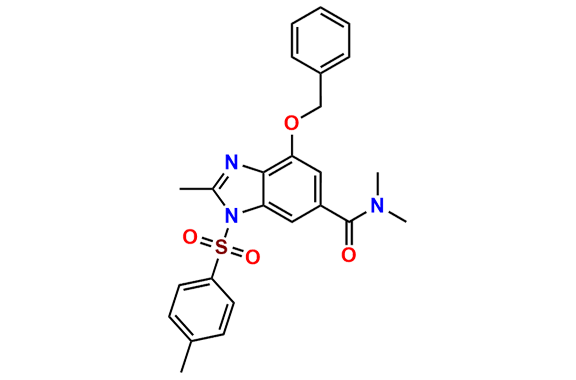 7-(Benzyloxy)-N,N,2-trimethyl-3-tosyl-3H-benzo[d]imidazole-5-carboxamide