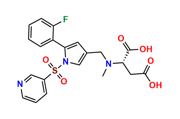 Vonoprazan N-Methyl Asparmic Acid Impurity