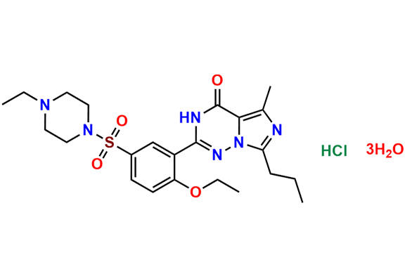 Vardenafil Hydrochloride Trihydrate