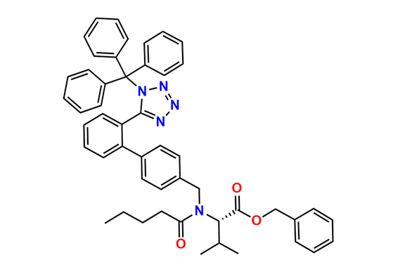 Valsartan Benzyl Ester N1-Trityl Analog