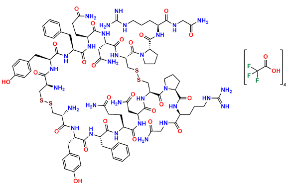 Vasopressin Impurity 5 (Tetratrifluoroacetate)