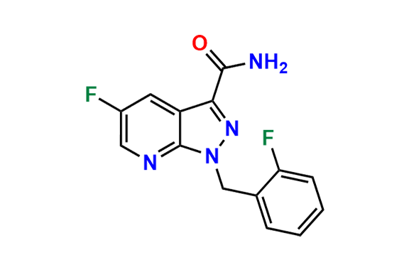 5-Fluoro-1-(2-fluorobenzyl)-1H-pyrazolo[3,4-b]pyridine-3-carboxamide