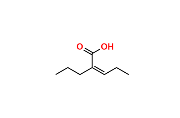 (E)-2-propylpent-2-enoic acid