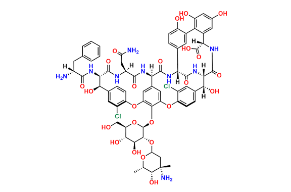 De-(N-Methyl-D-Leu)-D-Phenylanlanyl Vancomycin B