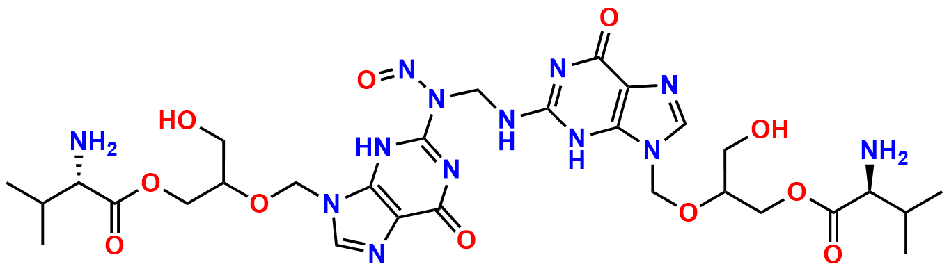 N-Nitroso Valganciclovir N3,N3\'-Methylene Dimer Impurity