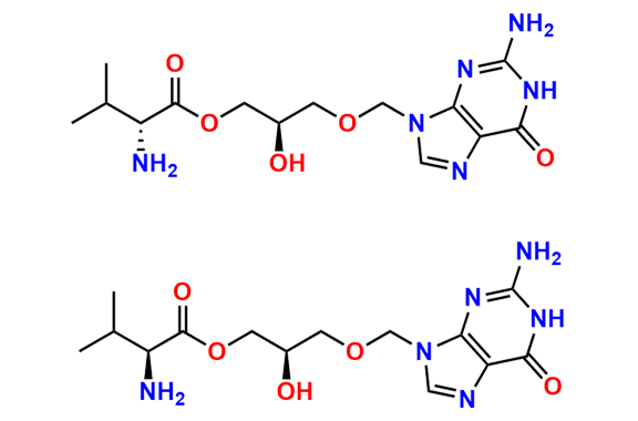 Mixture of (S,R)-Iso Valganciclovir and (R,R)-Iso Valganciclovir
